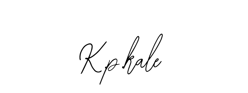 Create a beautiful signature design for name K.p.kale. With this signature (Bearetta-2O07w) fonts, you can make a handwritten signature for free. K.p.kale signature style 12 images and pictures png