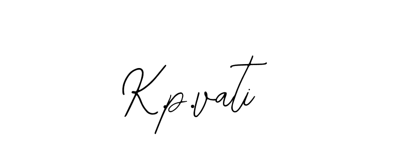 Best and Professional Signature Style for K.p.vati. Bearetta-2O07w Best Signature Style Collection. K.p.vati signature style 12 images and pictures png