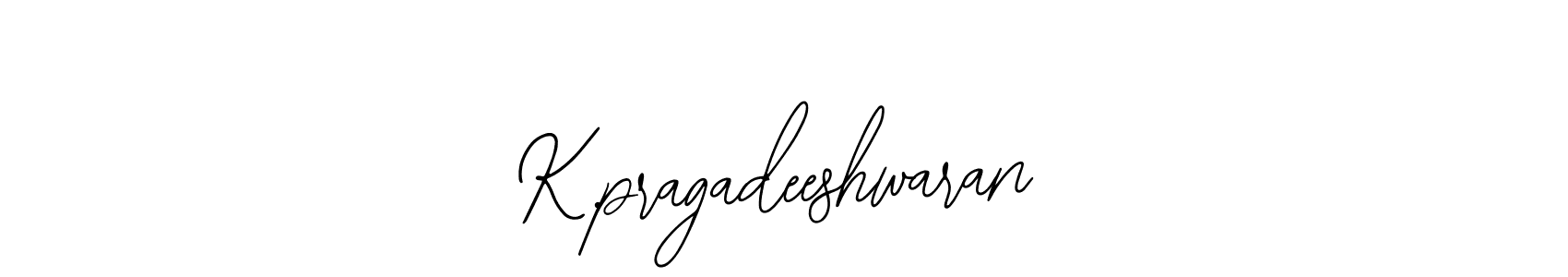 It looks lik you need a new signature style for name K.pragadeeshwaran. Design unique handwritten (Bearetta-2O07w) signature with our free signature maker in just a few clicks. K.pragadeeshwaran signature style 12 images and pictures png