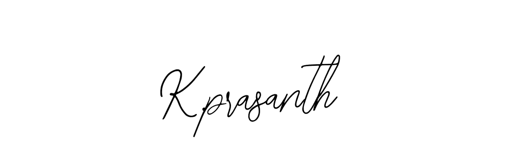 Best and Professional Signature Style for K.prasanth. Bearetta-2O07w Best Signature Style Collection. K.prasanth signature style 12 images and pictures png