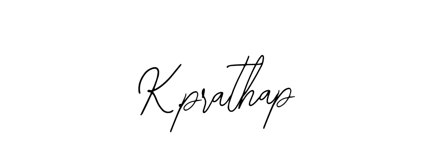 How to make K.prathap signature? Bearetta-2O07w is a professional autograph style. Create handwritten signature for K.prathap name. K.prathap signature style 12 images and pictures png