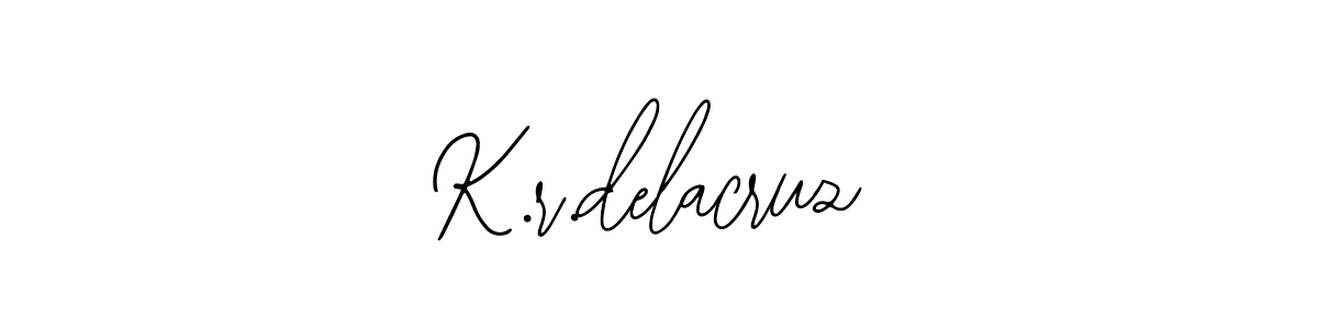 Make a beautiful signature design for name K.r.delacruz. Use this online signature maker to create a handwritten signature for free. K.r.delacruz signature style 12 images and pictures png