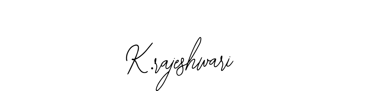 Here are the top 10 professional signature styles for the name K.rajeshwari. These are the best autograph styles you can use for your name. K.rajeshwari signature style 12 images and pictures png
