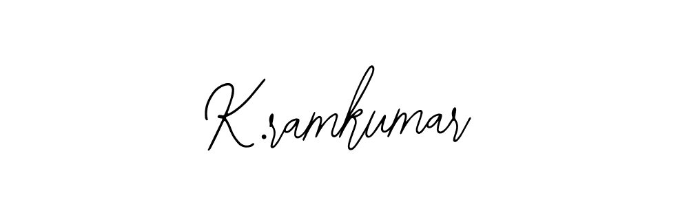 Best and Professional Signature Style for K.ramkumar. Bearetta-2O07w Best Signature Style Collection. K.ramkumar signature style 12 images and pictures png