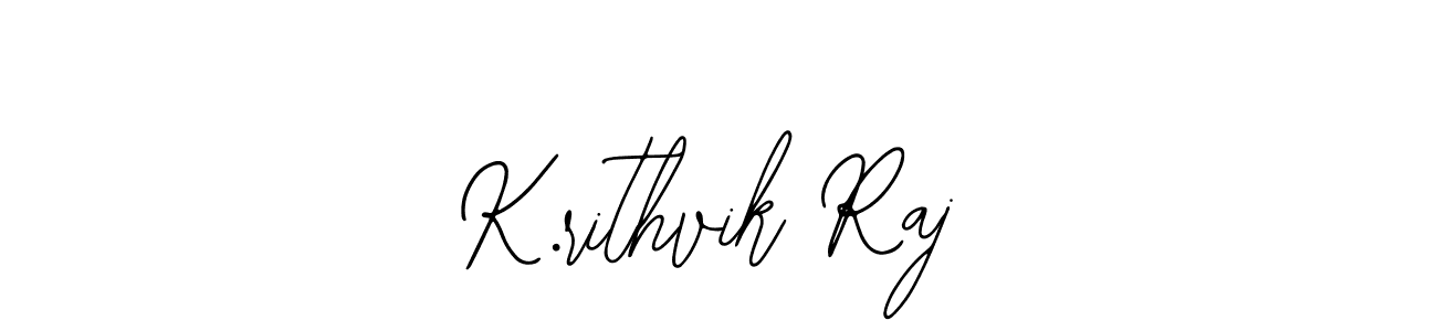 K.rithvik Raj stylish signature style. Best Handwritten Sign (Bearetta-2O07w) for my name. Handwritten Signature Collection Ideas for my name K.rithvik Raj. K.rithvik Raj signature style 12 images and pictures png