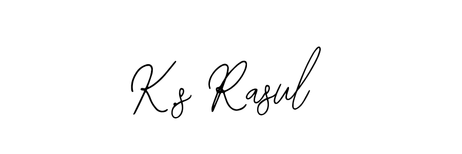 This is the best signature style for the K.s Rasul name. Also you like these signature font (Bearetta-2O07w). Mix name signature. K.s Rasul signature style 12 images and pictures png