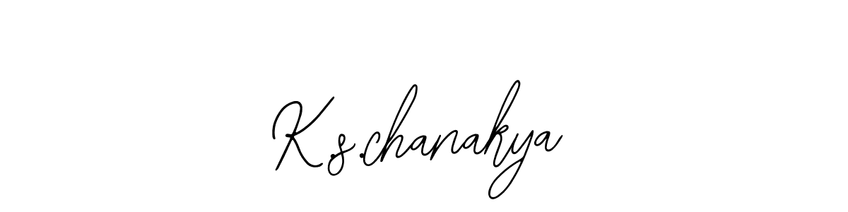 Make a beautiful signature design for name K.s.chanakya. Use this online signature maker to create a handwritten signature for free. K.s.chanakya signature style 12 images and pictures png