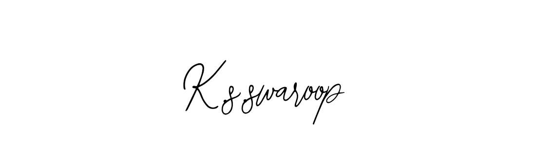 It looks lik you need a new signature style for name K.s.swaroop. Design unique handwritten (Bearetta-2O07w) signature with our free signature maker in just a few clicks. K.s.swaroop signature style 12 images and pictures png