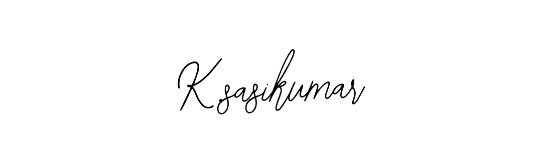 How to make K.sasikumar signature? Bearetta-2O07w is a professional autograph style. Create handwritten signature for K.sasikumar name. K.sasikumar signature style 12 images and pictures png