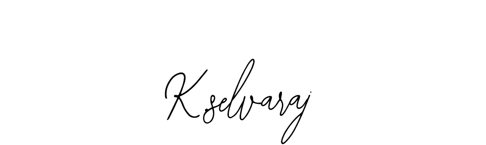 Make a beautiful signature design for name K.selvaraj. Use this online signature maker to create a handwritten signature for free. K.selvaraj signature style 12 images and pictures png