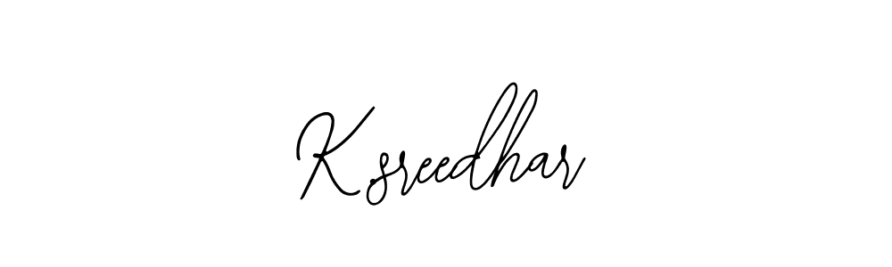 K.sreedhar stylish signature style. Best Handwritten Sign (Bearetta-2O07w) for my name. Handwritten Signature Collection Ideas for my name K.sreedhar. K.sreedhar signature style 12 images and pictures png