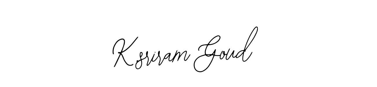Best and Professional Signature Style for K.sriram Goud. Bearetta-2O07w Best Signature Style Collection. K.sriram Goud signature style 12 images and pictures png