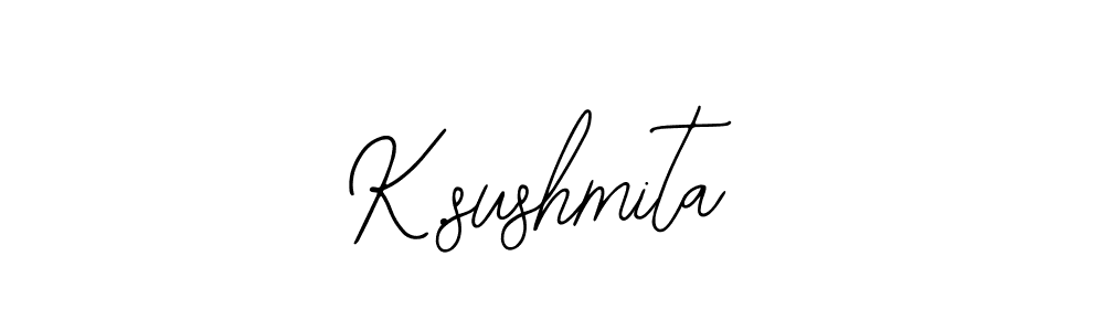 See photos of K.sushmita official signature by Spectra . Check more albums & portfolios. Read reviews & check more about Bearetta-2O07w font. K.sushmita signature style 12 images and pictures png