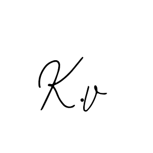 if you are searching for the best signature style for your name K.v. so please give up your signature search. here we have designed multiple signature styles  using Bearetta-2O07w. K.v signature style 12 images and pictures png