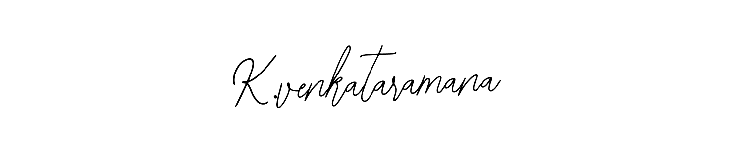 How to Draw K.venkataramana signature style? Bearetta-2O07w is a latest design signature styles for name K.venkataramana. K.venkataramana signature style 12 images and pictures png