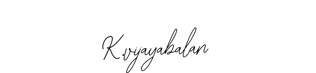 How to Draw K.vijayabalan signature style? Bearetta-2O07w is a latest design signature styles for name K.vijayabalan. K.vijayabalan signature style 12 images and pictures png