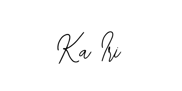 Similarly Bearetta-2O07w is the best handwritten signature design. Signature creator online .You can use it as an online autograph creator for name Ka Iri. Ka Iri signature style 12 images and pictures png