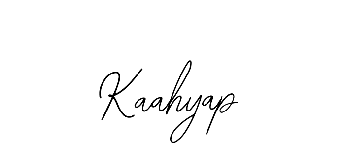 Design your own signature with our free online signature maker. With this signature software, you can create a handwritten (Bearetta-2O07w) signature for name Kaahyap. Kaahyap signature style 12 images and pictures png