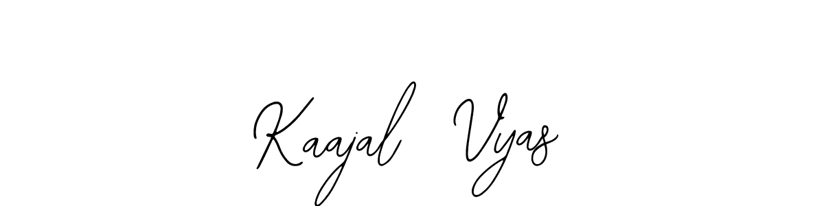 You can use this online signature creator to create a handwritten signature for the name Kaajal  Vyas. This is the best online autograph maker. Kaajal  Vyas signature style 12 images and pictures png