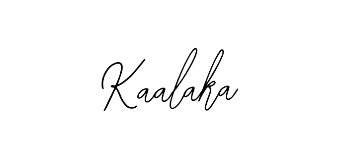 How to make Kaalaka signature? Bearetta-2O07w is a professional autograph style. Create handwritten signature for Kaalaka name. Kaalaka signature style 12 images and pictures png