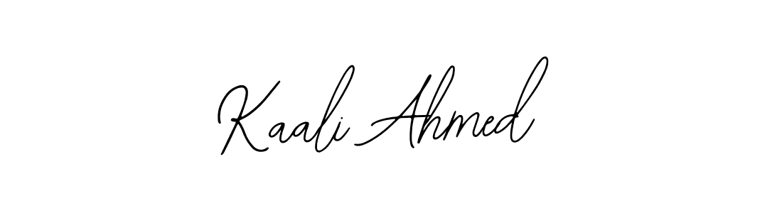 Make a beautiful signature design for name Kaali Ahmed. With this signature (Bearetta-2O07w) style, you can create a handwritten signature for free. Kaali Ahmed signature style 12 images and pictures png