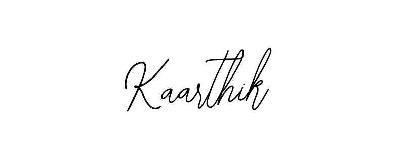 How to make Kaarthik signature? Bearetta-2O07w is a professional autograph style. Create handwritten signature for Kaarthik name. Kaarthik signature style 12 images and pictures png