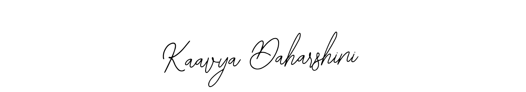 How to make Kaavya Daharshini signature? Bearetta-2O07w is a professional autograph style. Create handwritten signature for Kaavya Daharshini name. Kaavya Daharshini signature style 12 images and pictures png