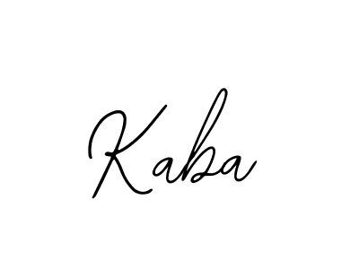Kaba stylish signature style. Best Handwritten Sign (Bearetta-2O07w) for my name. Handwritten Signature Collection Ideas for my name Kaba. Kaba signature style 12 images and pictures png