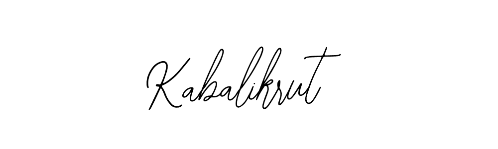 if you are searching for the best signature style for your name Kabalikrut. so please give up your signature search. here we have designed multiple signature styles  using Bearetta-2O07w. Kabalikrut signature style 12 images and pictures png