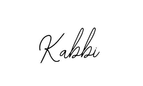 How to make Kabbi name signature. Use Bearetta-2O07w style for creating short signs online. This is the latest handwritten sign. Kabbi signature style 12 images and pictures png