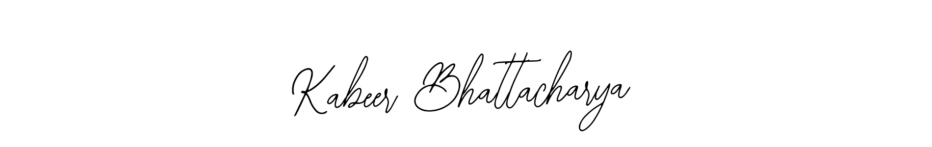 Use a signature maker to create a handwritten signature online. With this signature software, you can design (Bearetta-2O07w) your own signature for name Kabeer Bhattacharya. Kabeer Bhattacharya signature style 12 images and pictures png