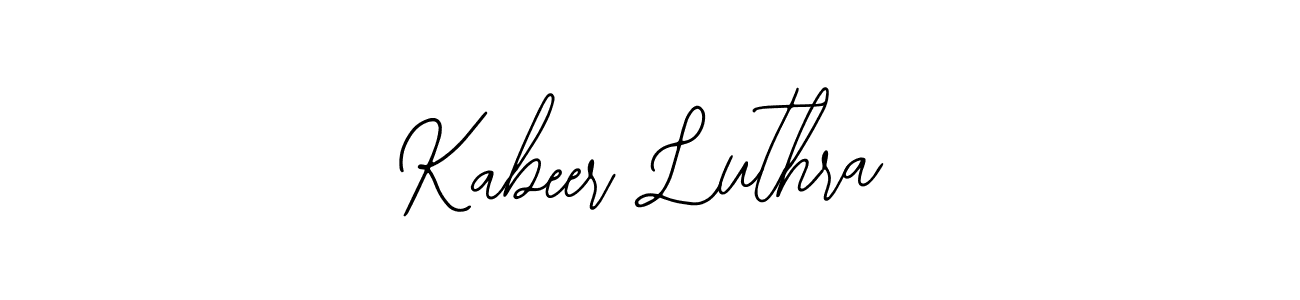 Make a beautiful signature design for name Kabeer Luthra. Use this online signature maker to create a handwritten signature for free. Kabeer Luthra signature style 12 images and pictures png