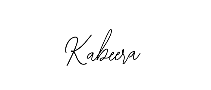 Similarly Bearetta-2O07w is the best handwritten signature design. Signature creator online .You can use it as an online autograph creator for name Kabeera. Kabeera signature style 12 images and pictures png