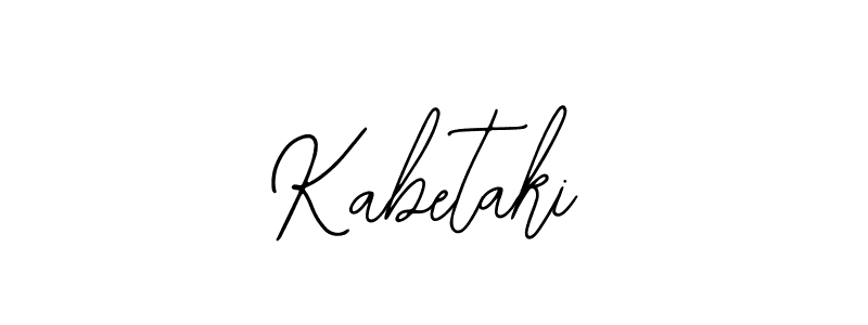 The best way (Bearetta-2O07w) to make a short signature is to pick only two or three words in your name. The name Kabetaki include a total of six letters. For converting this name. Kabetaki signature style 12 images and pictures png