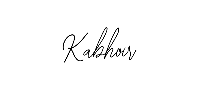 Similarly Bearetta-2O07w is the best handwritten signature design. Signature creator online .You can use it as an online autograph creator for name Kabhoir. Kabhoir signature style 12 images and pictures png