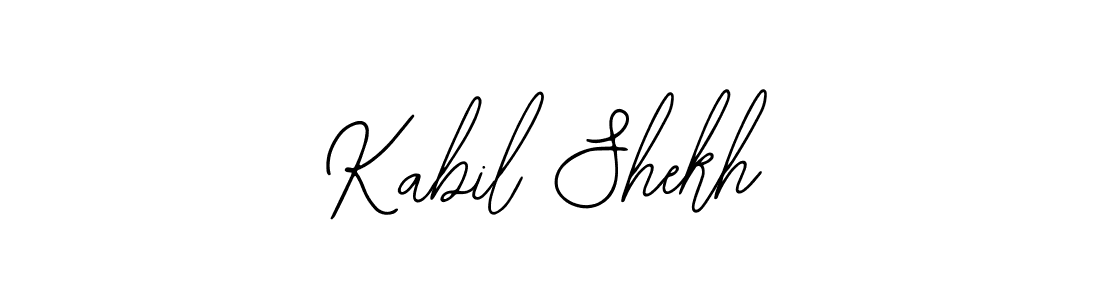 Design your own signature with our free online signature maker. With this signature software, you can create a handwritten (Bearetta-2O07w) signature for name Kabil Shekh. Kabil Shekh signature style 12 images and pictures png