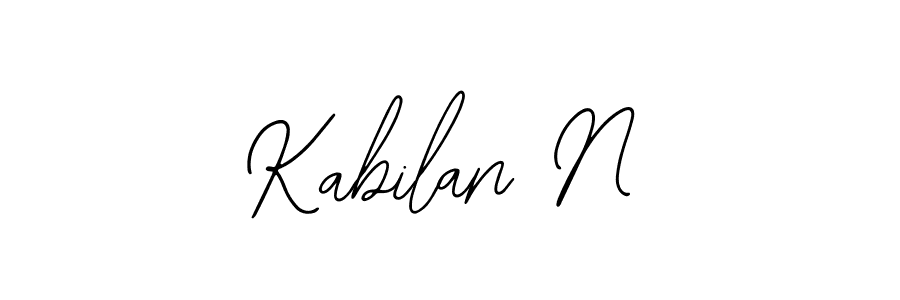 How to Draw Kabilan N signature style? Bearetta-2O07w is a latest design signature styles for name Kabilan N. Kabilan N signature style 12 images and pictures png