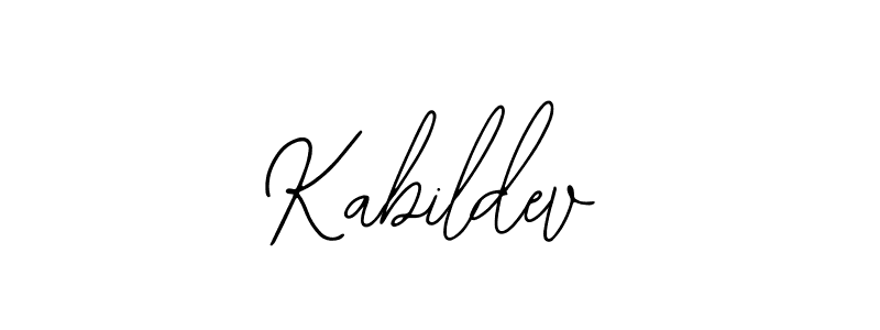 You should practise on your own different ways (Bearetta-2O07w) to write your name (Kabildev) in signature. don't let someone else do it for you. Kabildev signature style 12 images and pictures png