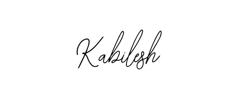 Design your own signature with our free online signature maker. With this signature software, you can create a handwritten (Bearetta-2O07w) signature for name Kabilesh. Kabilesh signature style 12 images and pictures png