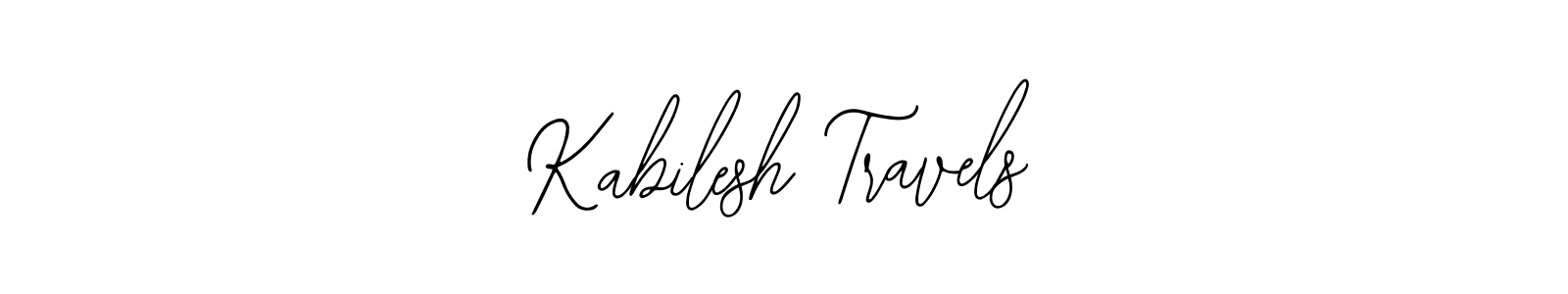 Make a short Kabilesh Travels signature style. Manage your documents anywhere anytime using Bearetta-2O07w. Create and add eSignatures, submit forms, share and send files easily. Kabilesh Travels signature style 12 images and pictures png