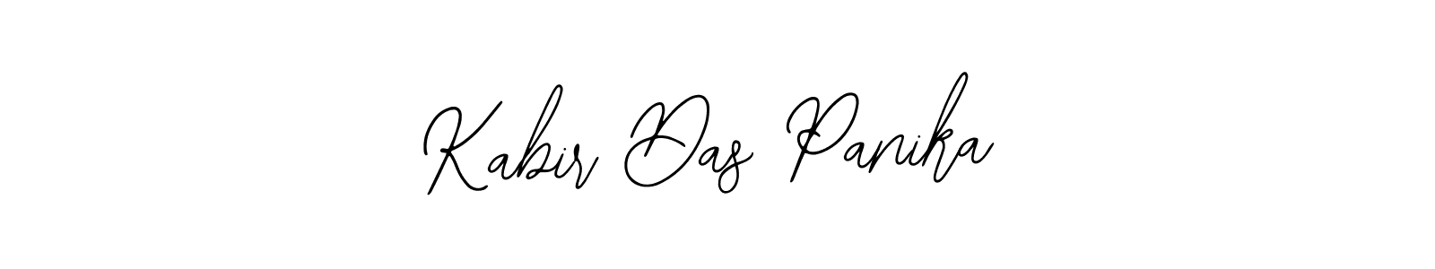 You should practise on your own different ways (Bearetta-2O07w) to write your name (Kabir Das Panika) in signature. don't let someone else do it for you. Kabir Das Panika signature style 12 images and pictures png