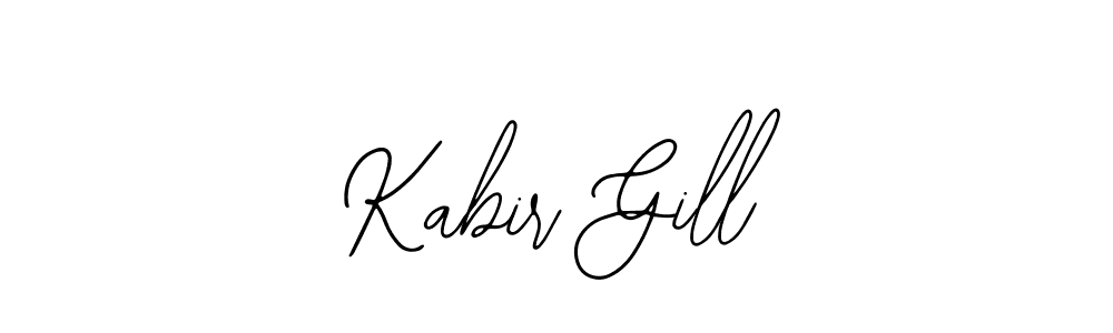 This is the best signature style for the Kabir Gill name. Also you like these signature font (Bearetta-2O07w). Mix name signature. Kabir Gill signature style 12 images and pictures png