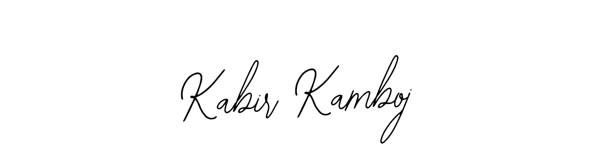 How to make Kabir Kamboj signature? Bearetta-2O07w is a professional autograph style. Create handwritten signature for Kabir Kamboj name. Kabir Kamboj signature style 12 images and pictures png