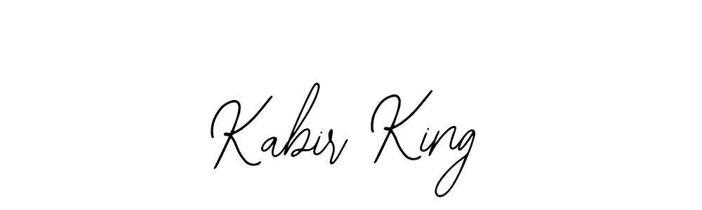 Also we have Kabir King name is the best signature style. Create professional handwritten signature collection using Bearetta-2O07w autograph style. Kabir King signature style 12 images and pictures png