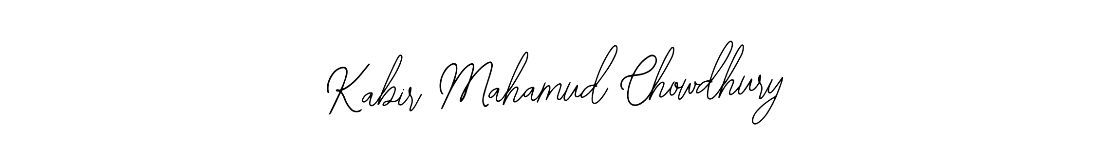 How to make Kabir Mahamud Chowdhury signature? Bearetta-2O07w is a professional autograph style. Create handwritten signature for Kabir Mahamud Chowdhury name. Kabir Mahamud Chowdhury signature style 12 images and pictures png