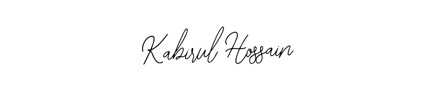 if you are searching for the best signature style for your name Kabirul Hossain. so please give up your signature search. here we have designed multiple signature styles  using Bearetta-2O07w. Kabirul Hossain signature style 12 images and pictures png