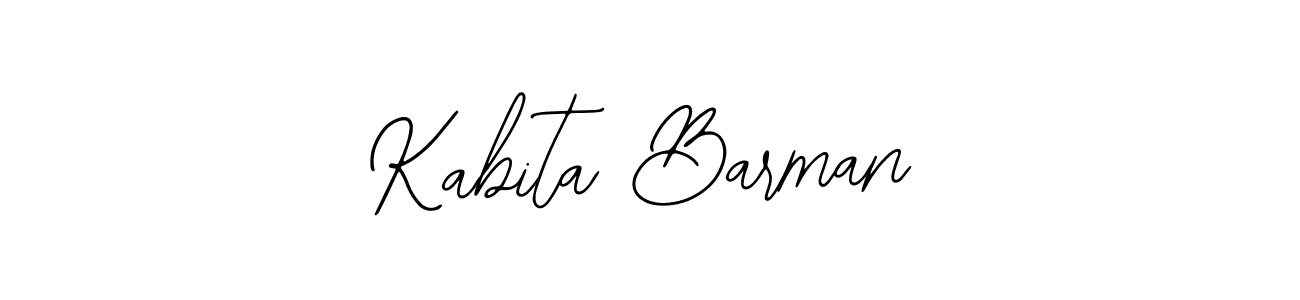 Similarly Bearetta-2O07w is the best handwritten signature design. Signature creator online .You can use it as an online autograph creator for name Kabita Barman. Kabita Barman signature style 12 images and pictures png