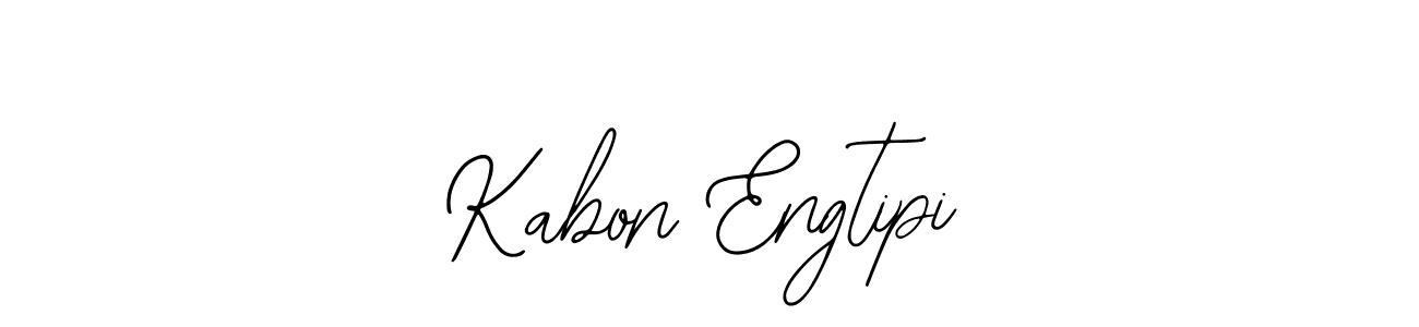 Also You can easily find your signature by using the search form. We will create Kabon Engtipi name handwritten signature images for you free of cost using Bearetta-2O07w sign style. Kabon Engtipi signature style 12 images and pictures png