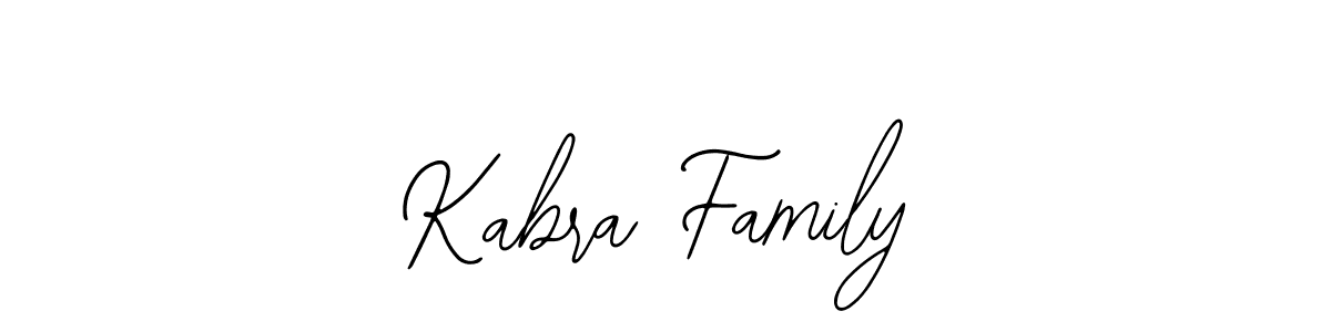 How to make Kabra Family signature? Bearetta-2O07w is a professional autograph style. Create handwritten signature for Kabra Family name. Kabra Family signature style 12 images and pictures png