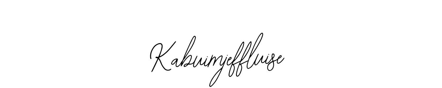 Use a signature maker to create a handwritten signature online. With this signature software, you can design (Bearetta-2O07w) your own signature for name Kabuimjeffluise. Kabuimjeffluise signature style 12 images and pictures png